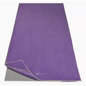 Gaiam Yoga Towel Full Size Mat Cover No Slip 26x70 NEW